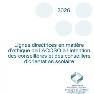 OSCA Ethical Guidelines - French Version